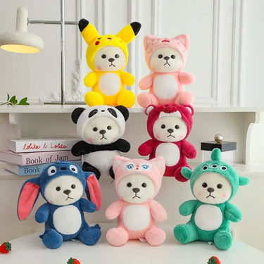 ADORABLE CARTOON BEAR PLUSH TOY - 28CM